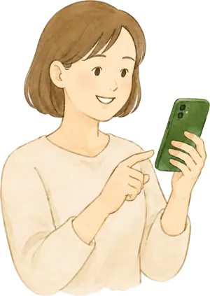 スマホで価格をチェックする人